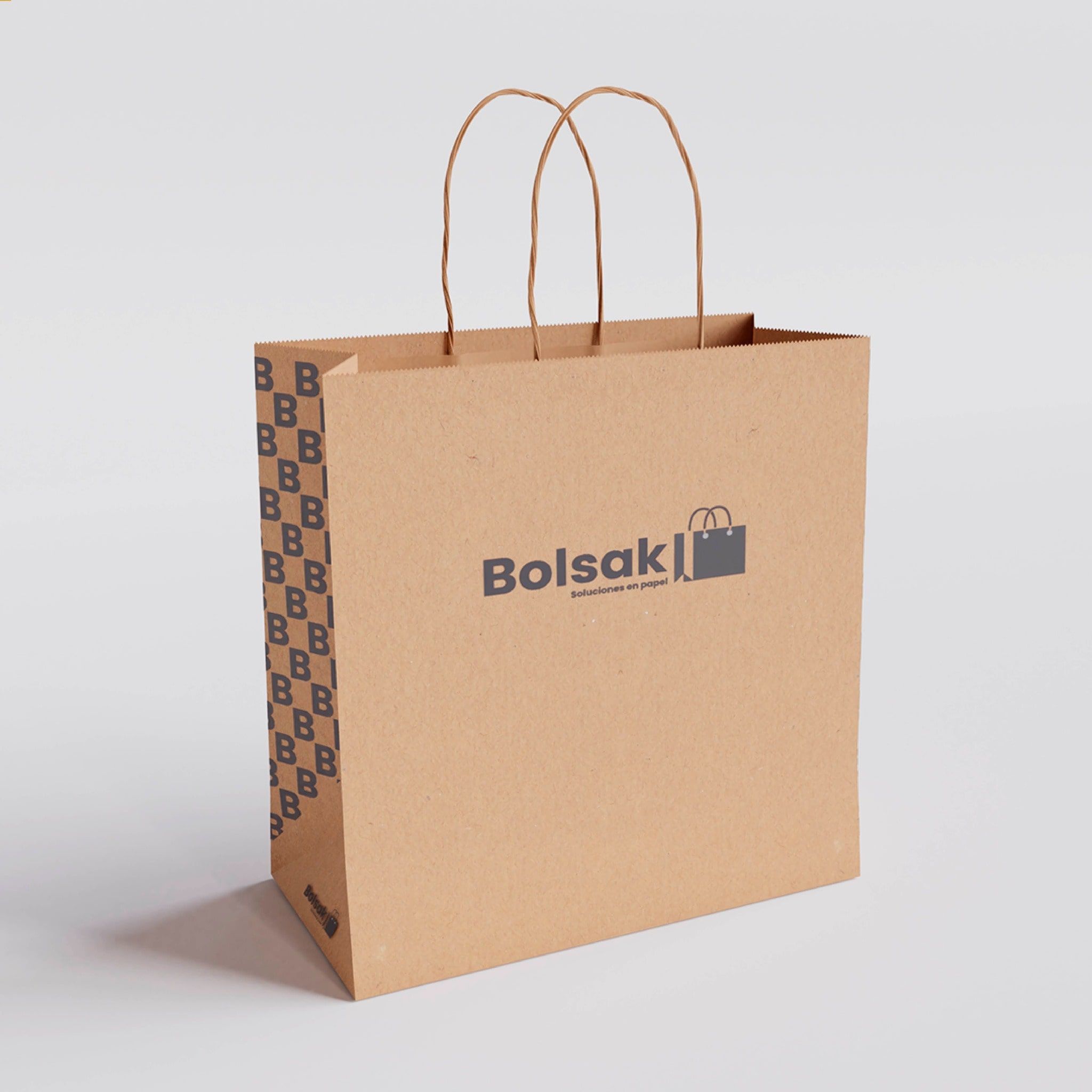 Bolsas de papel con logo