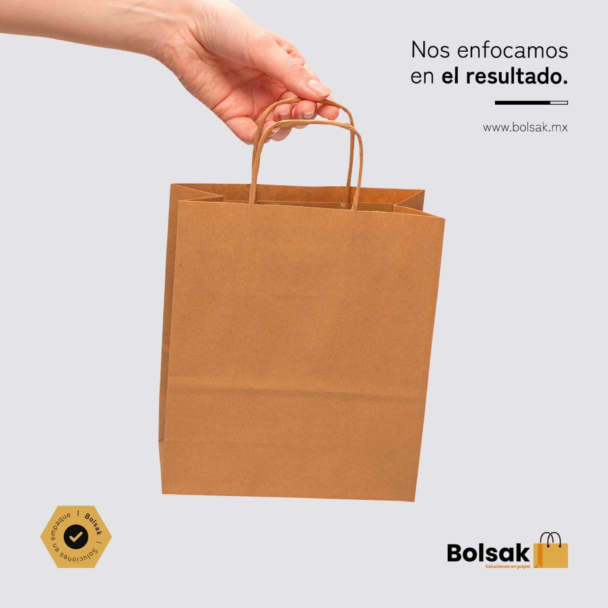 bolsas de papel kraft